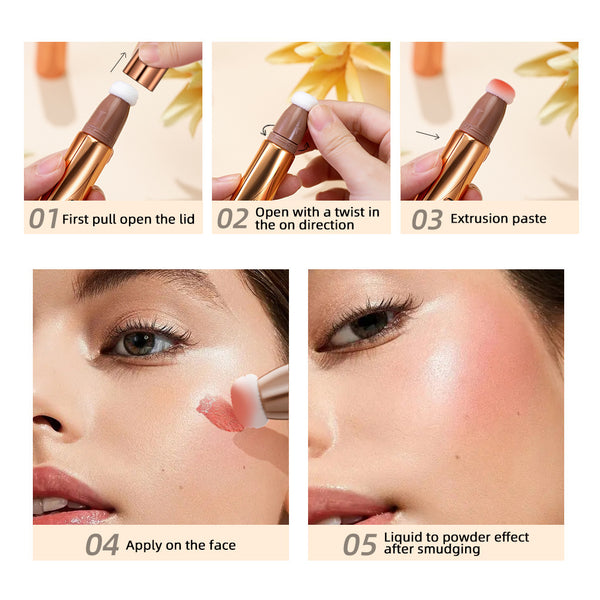 Multi Functional Cosmetic Pen Powder Blusher Highlights