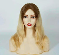 Perruque miel blonde dégradé