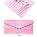 10 long rod thumbprint makeup brushes