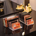 Eyeshadow Tray Storage Box Powder Cake Drawer Compartment Transparent Plastic Desktop Makeup Blush Cosmetics Storage Shelf