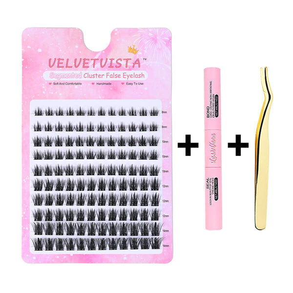 Ten Rows Of W50 False Eyelashes Capacity Segmented Hair