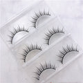 Tips And Tails Clusters Thickened Sparse Long A-type False Eyelashes With Glue
