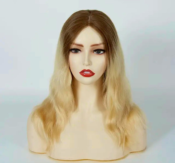 Perruque miel blonde dégradé