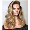 Perruque humaine blonde